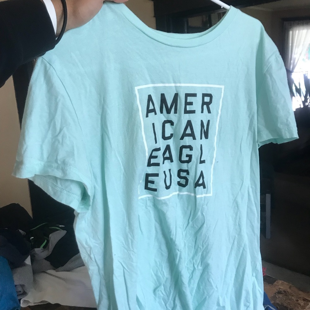 American Eagle shirt.